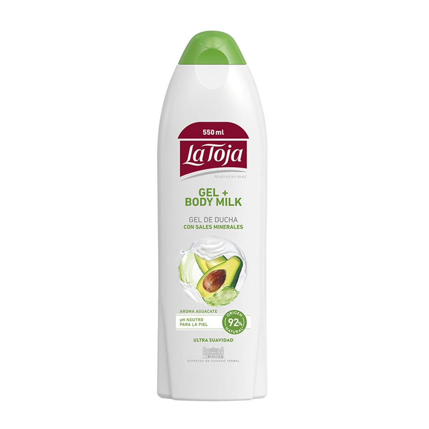 La Toja Aroma Aguacate Gel+Body Milk Gel De Ducha 550Ml